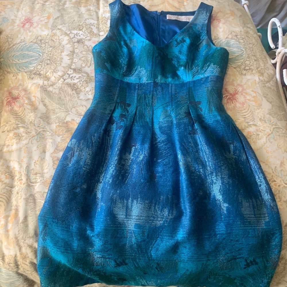 Lela Rose brocade dress